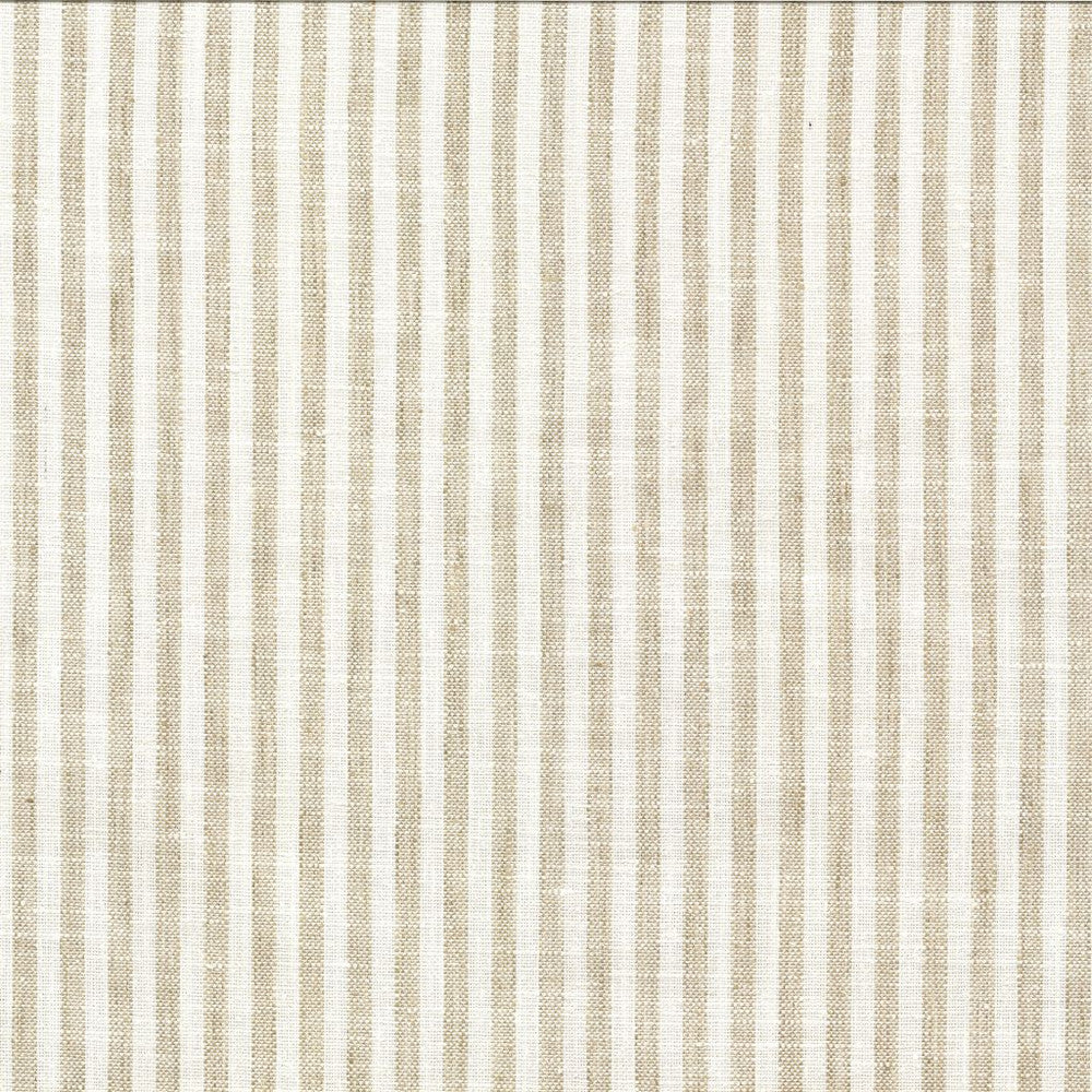 Oxford Stripe Alabaster by RM CoCo Fabric Bespoke Collection 100% Polyester See Sample 51000 Horizontal: 1 and Vertical: 0 54 - Fabric Carolina -