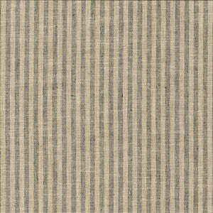 Oxford Stripe Titanium by RM CoCo Fabric