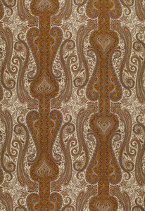 Chavant Paisley Caramel 170621 by Schumacher Fabric