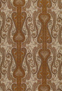 Chavant Paisley Caramel 170621 by Schumacher Fabric