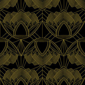 ColorWorks DL124 Golden Oasis by RM CoCo Fabric