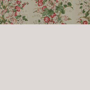 Floral Burst Cream 172450 by Schumacher Fabric