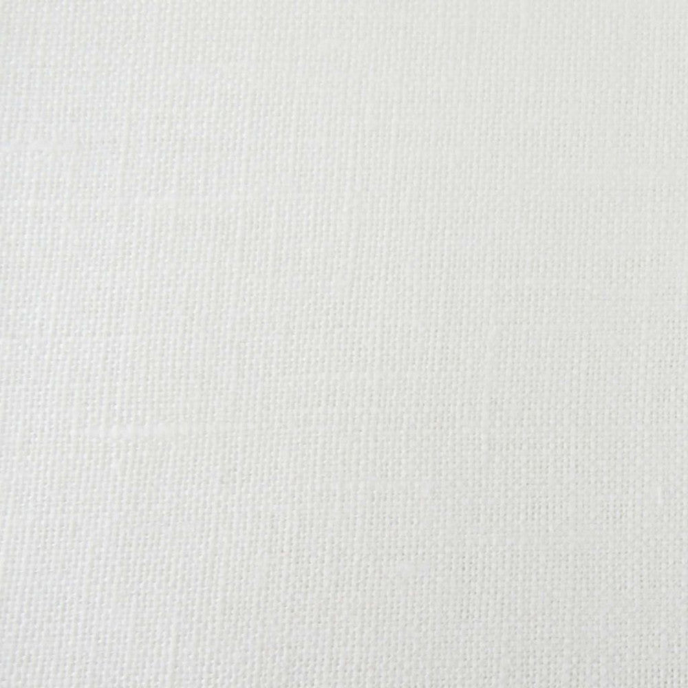 Bruges White Optic by RM CoCo Fabric Bruges 100% Linen See Sample 0 Horizontal: 00 56  - Fabric Carolina -