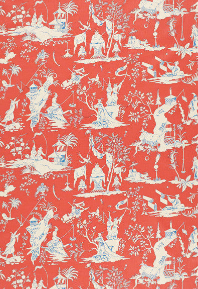 Starry Night Mandarin 172921 by Schumacher Fabric COLLECTION-NAME-TBA-172920 100% Cotton - Horizontal: 34 and Vertical: 20 68.5 - Fabric Carolina -