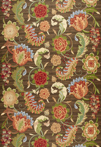 Aragon Panel Espresso 173090 by Schumacher Fabric