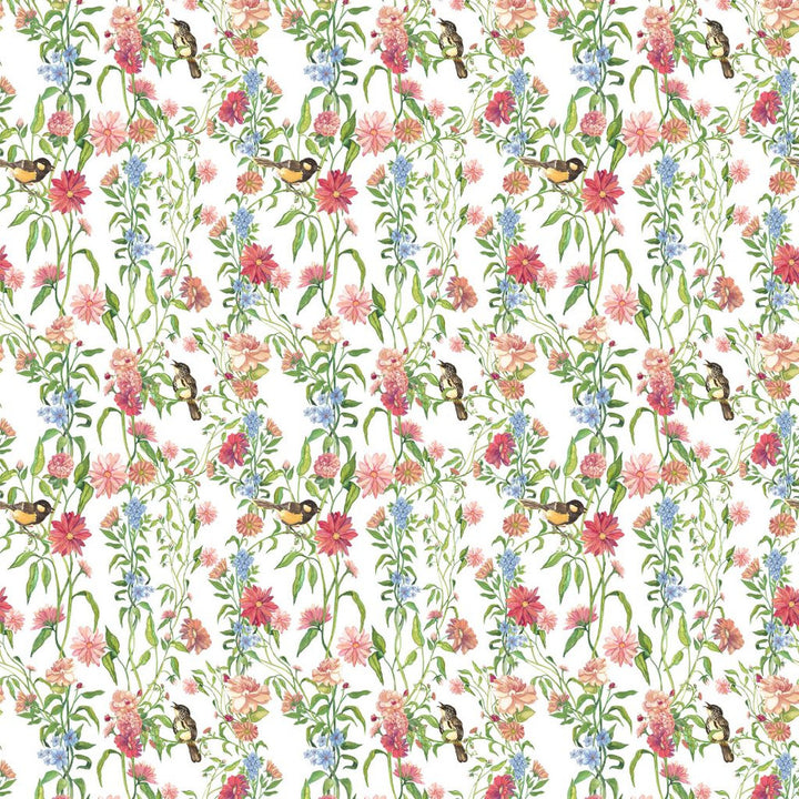 Windermere Garden Spring by RM CoCo Fabric Painter's Palette Cadmium Orange to Purple Lake See Sample 0 Horizontal: 18 and Vertical: 23 0 - Fabric Carolina -
