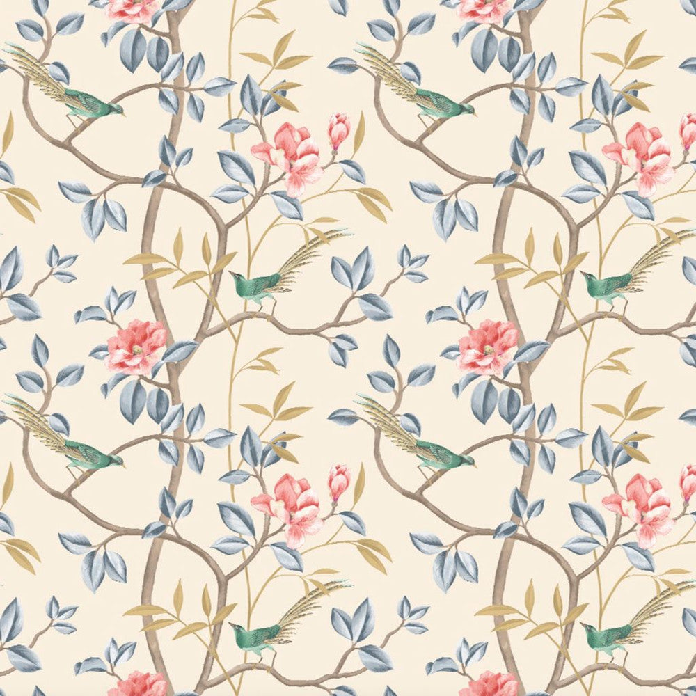 Clissold Park Cameo by RM CoCo Fabric Painter's Palette Cadmium Orange to Purple Lake 55% Linen 45% Viscose See Sample 0 Horizontal: 17.72 and Vertical: 17.72 55.12 - Fabric Carolina -