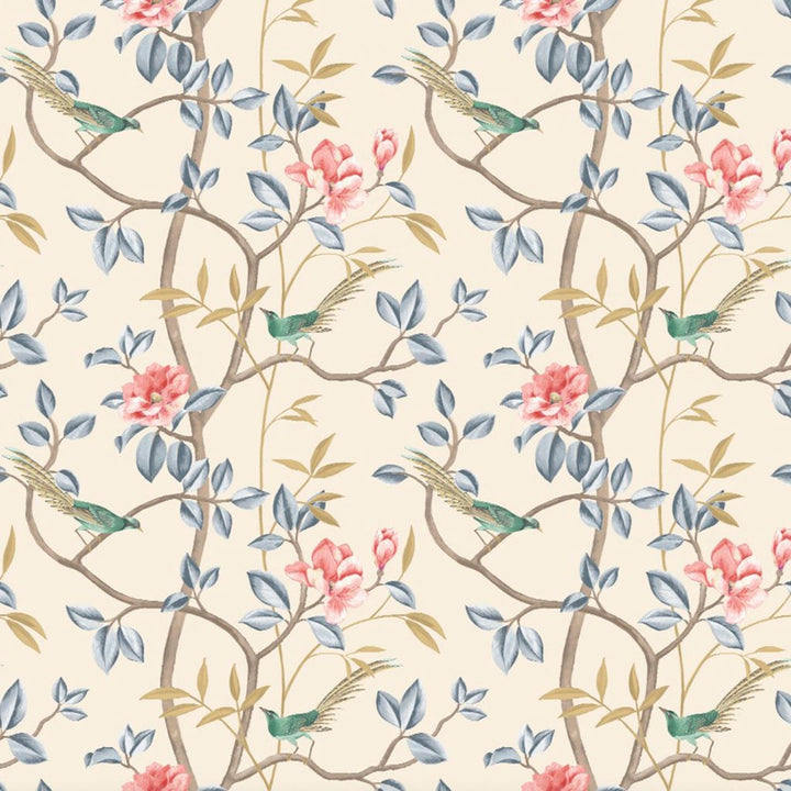 Clissold Park Cameo by RM CoCo Fabric Painter's Palette Cadmium Orange to Purple Lake 55% Linen 45% Viscose See Sample 0 Horizontal: 17.72 and Vertical: 17.72 55.12 - Fabric Carolina -