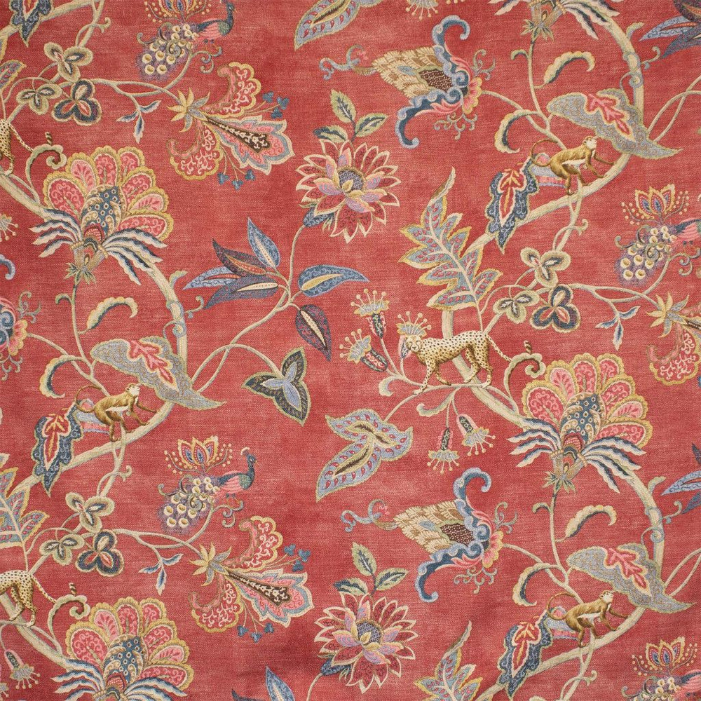 Floral Safari Maraschino by RM CoCo Fabric Painter's Palette Cadmium Orange to Purple Lake 100% Cotton See Sample 30000 Horizontal: 27 and Vertical: 27 54 - Fabric Carolina -