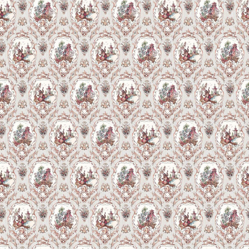 Les Singes Musiciens Orchestra Document by RM CoCo Fabric Painter's Palette Cadmium Orange to Purple Lake See Sample 0 Horizontal: 18 and Vertical: 36 0 - Fabric Carolina -