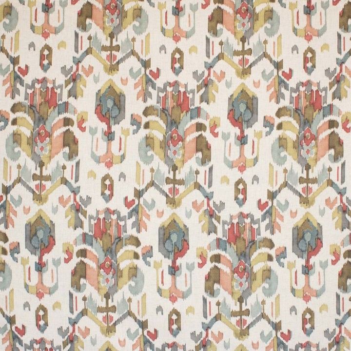 Mumbai Ikat Opal by RM CoCo Fabric Painter's Palette Cadmium Orange to Purple Lake 100% Cotton See Sample 50000 Horizontal: 14 and Vertical: 27.25 57 - Fabric Carolina -