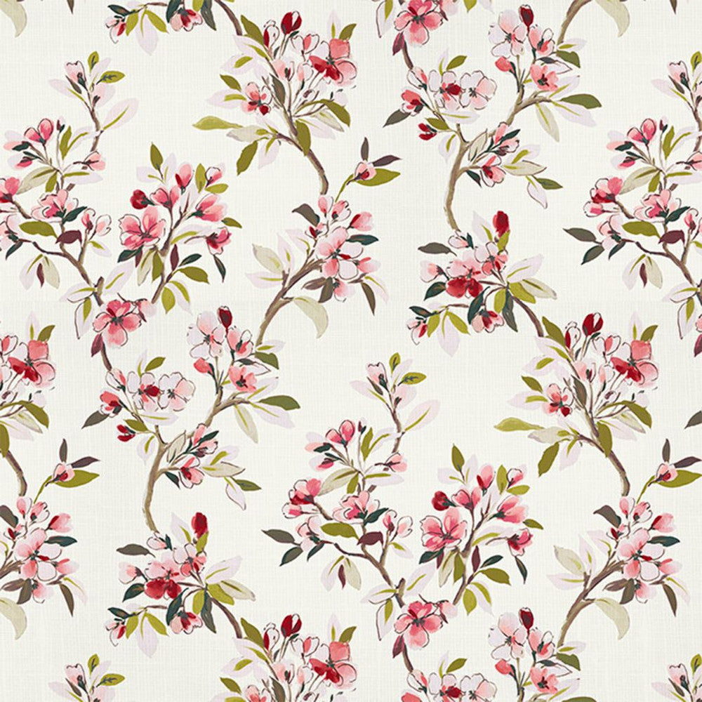 Cosette Peony by RM CoCo Fabric Painter's Palette Cadmium Orange to Purple Lake 100% Cotton See Sample 30000 Horizontal: 13.5 and Vertical: 27 54 - Fabric Carolina -
