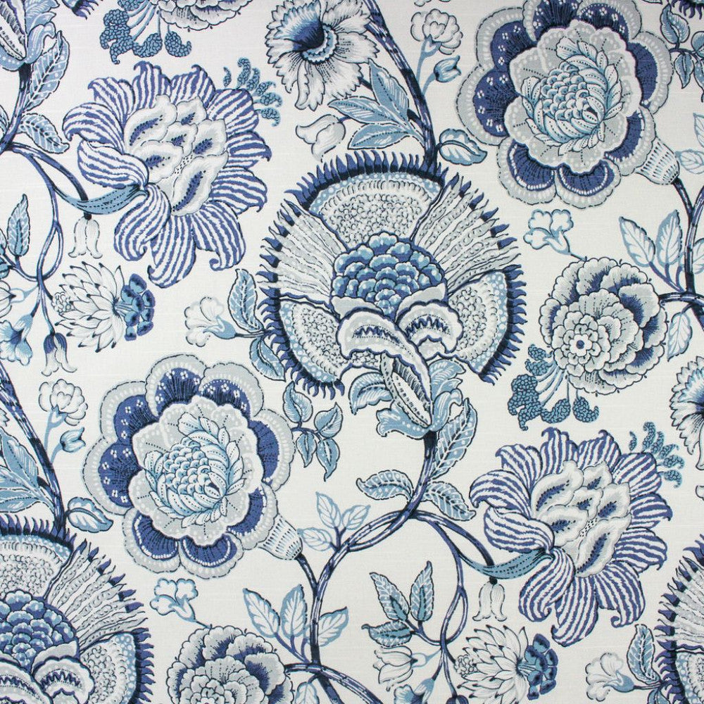 Sherborne Indigo by RM CoCo Fabric Painter's Palette Cerulean Blue to Viridian Green 100% Cotton See Sample 9000 Horizontal: 13.5 and Vertical: 25.25 54 - Fabric Carolina -