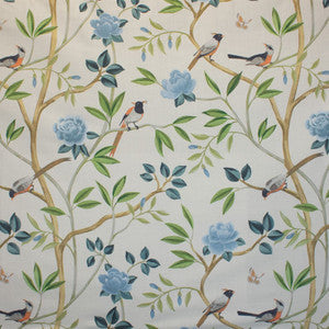 Songbird French Blue by RM CoCo Fabric