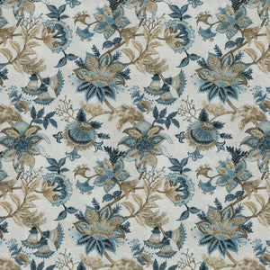 Surrey Manor Sapphire by RM CoCo Fabric