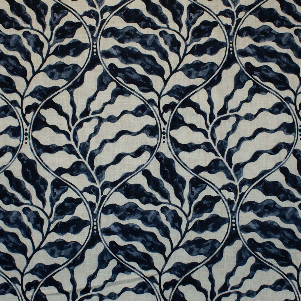 Timberleaf Cobalt by RM CoCo Fabric Painter's Palette Cerulean Blue to Viridian Green 100% Cotton See Sample 30000 Horizontal: 13.5 and Vertical: 17.5 55 - Fabric Carolina -