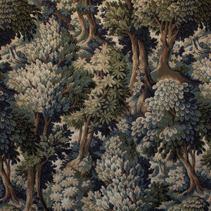 Aubusson Forest Deep Woods by RM CoCo Fabric