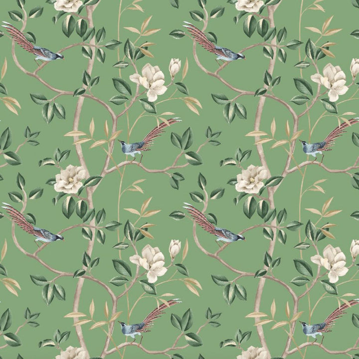 Clissold Park Mint by RM CoCo Fabric Painter's Palette Cerulean Blue to Viridian Green 55% Linen 45% Viscose See Sample 0 Horizontal: 17.72 and Vertical: 17.72 55.12 - Fabric Carolina -