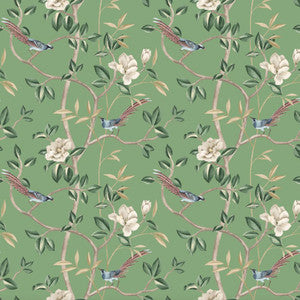 Clissold Park Mint by RM CoCo Fabric