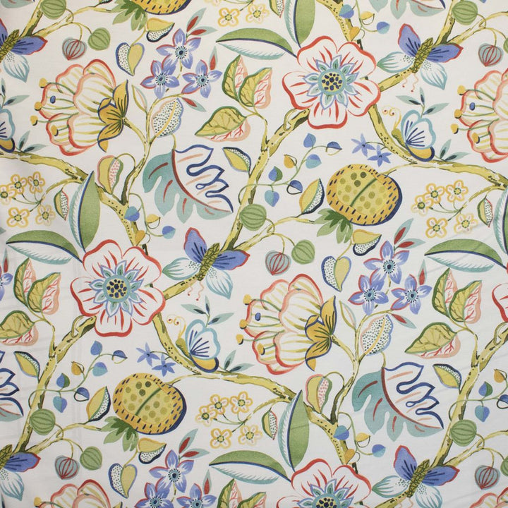 Enchanted Forest Opal by RM CoCo Fabric Painter's Palette Cerulean Blue to Viridian Green 100% Cotton See Sample 50000 Horizontal: 13.5 and Vertical: 27 54 - Fabric Carolina -