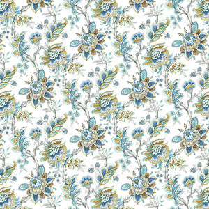 Ewhurst Manor French Blue by RM CoCo Fabric