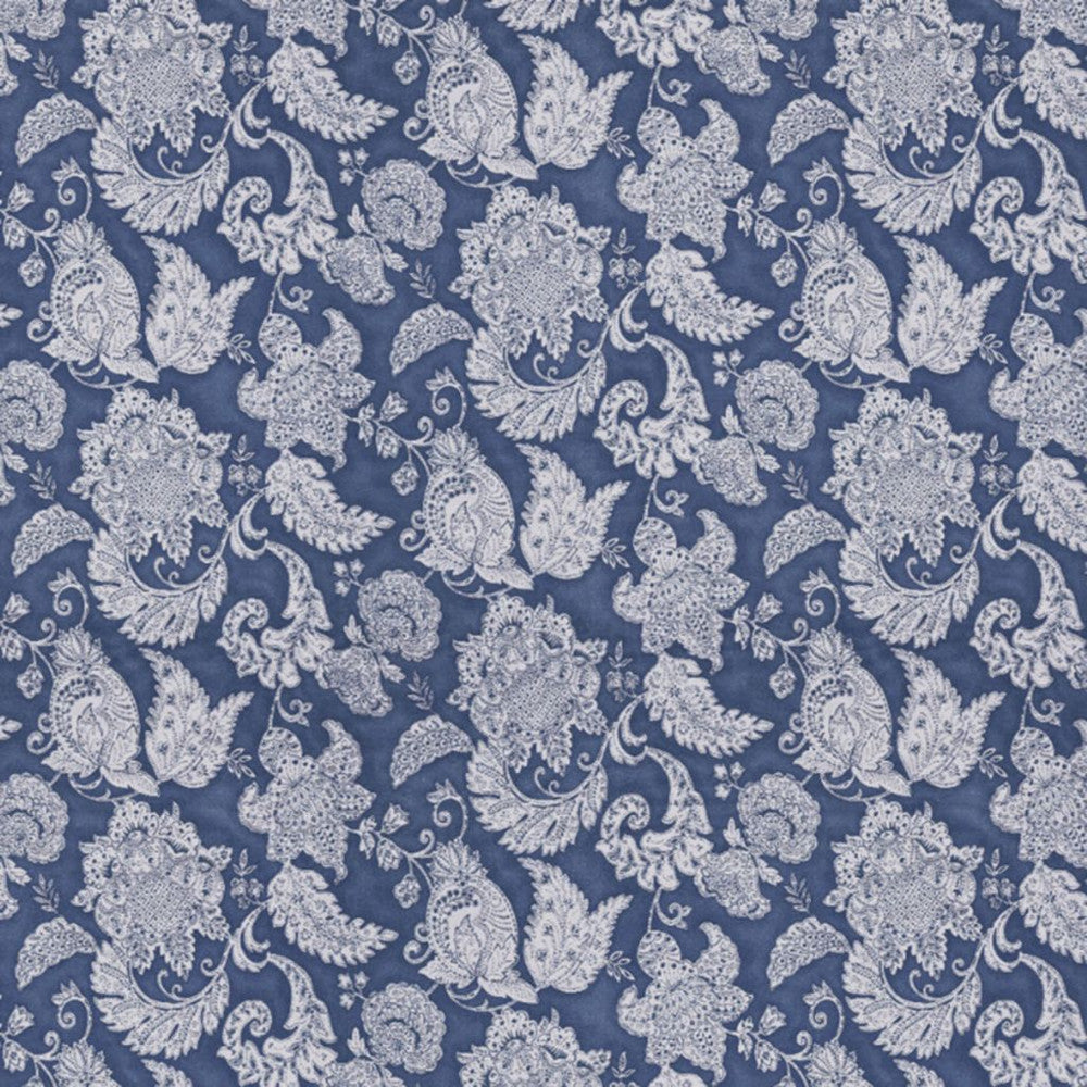 Ipanema Batik Cornflower by RM CoCo Fabric Painter's Palette Cerulean Blue to Viridian Green 100% Cotton See Sample 0 Horizontal: 27.56 and Vertical: 13.78 58.27 - Fabric Carolina -