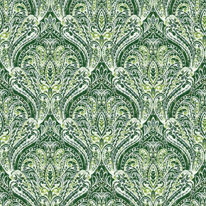 Marrakech Damask Emerald by RM CoCo Fabric