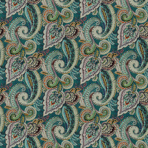 Majorca Paisley Mediterranean by RM CoCo Fabric