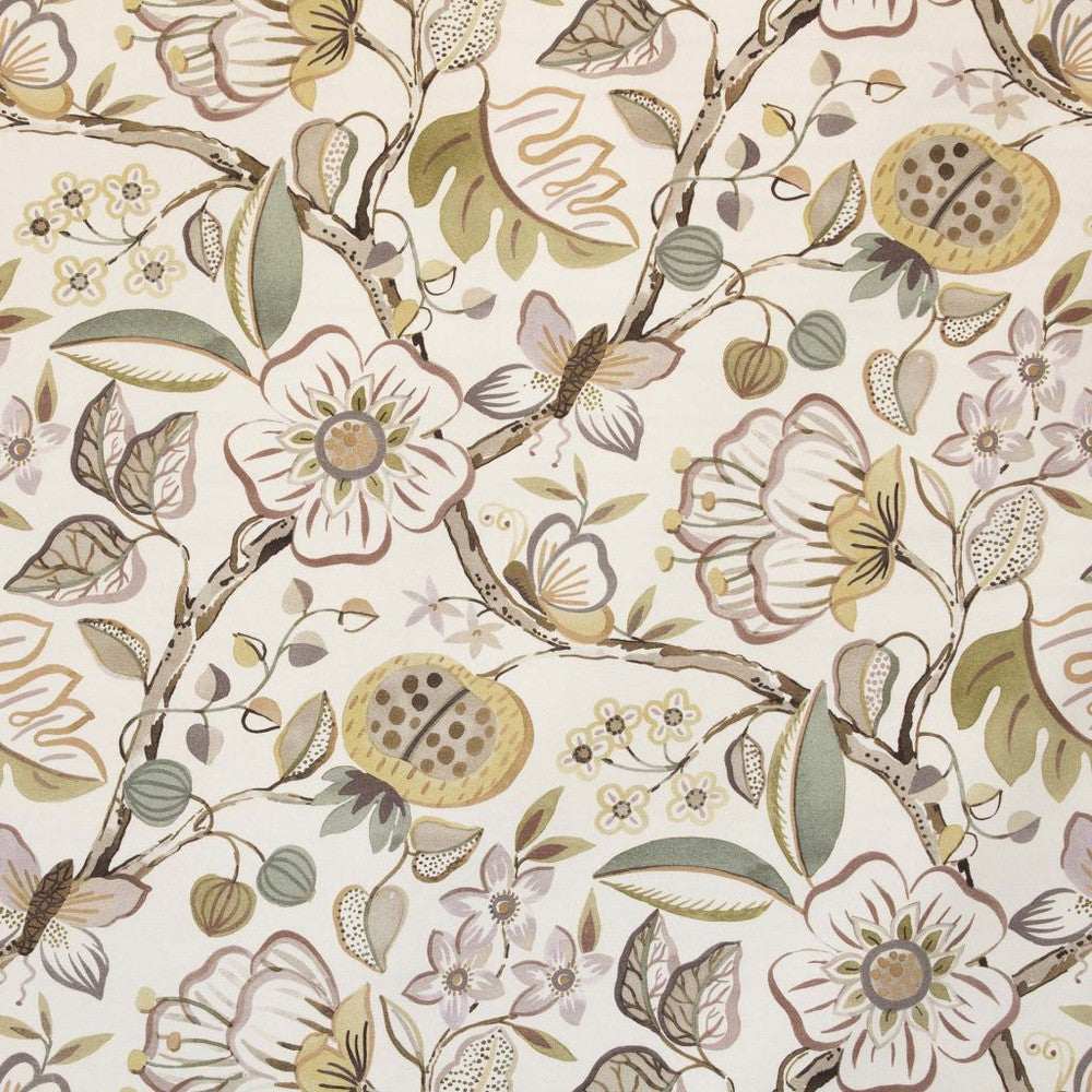 Enchanted Forest Aspen by RM CoCo Fabric Painter's Palette Titanium White To Lamp Black 100% Cotton See Sample 50000 Horizontal: 13.5 and Vertical: 27 54 - Fabric Carolina -