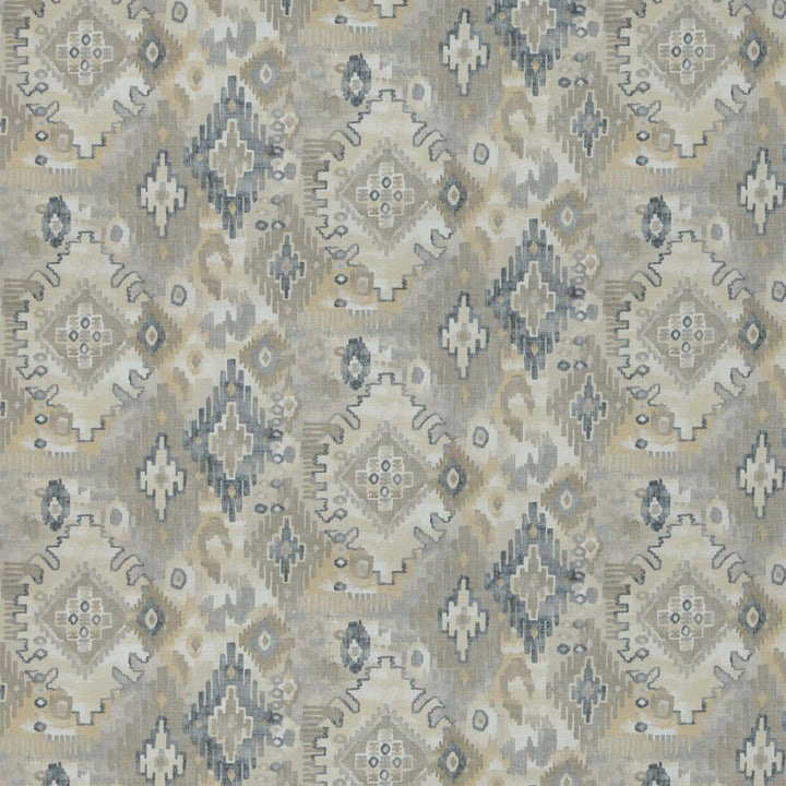 Kewa Ikat Canyon by RM CoCo Fabric Painter's Palette Titanium White To Lamp Black 100% Cotton See Sample 30000 Horizontal: 27 and Vertical: 12.5 55.5 - Fabric Carolina -