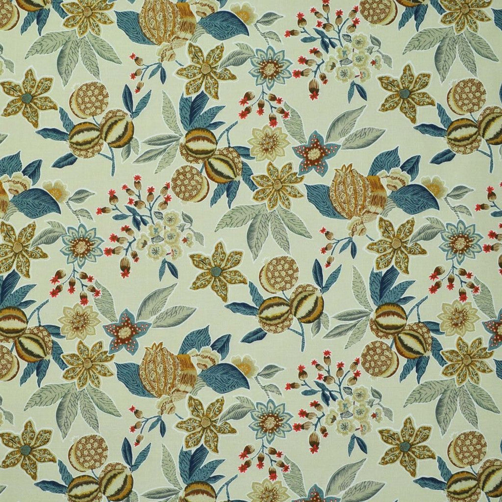 New Caledonia Bluestone by RM CoCo Fabric Painter's Palette Titanium White To Lamp Black 100% Cotton See Sample 57000 Horizontal: 13.5 and Vertical: 25.25 54 - Fabric Carolina -