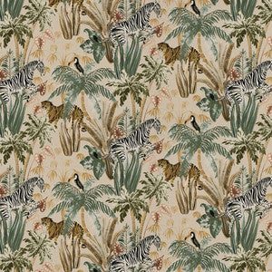 Animal Kingdom Golden Oak by RM CoCo Fabric