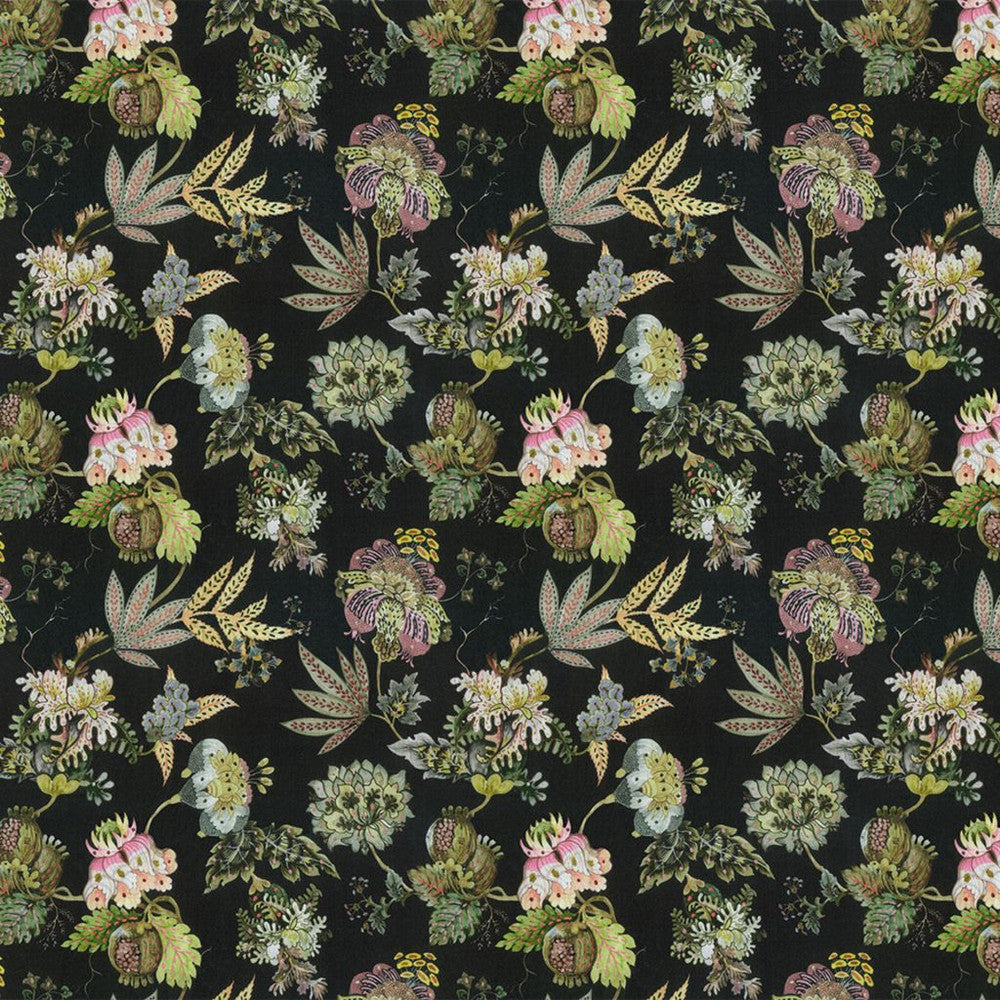 Berkshire Meadow Ember by RM CoCo Fabric Painter's Palette Titanium White To Lamp Black 62% Viscose 14% Linen 24% Cotton See Sample 0 Horizontal: 16.54 and Vertical: 15.75 57.08 - Fabric Carolina -