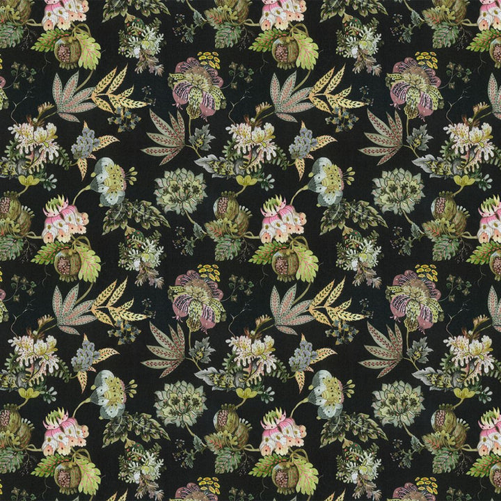 Berkshire Meadow Ember by RM CoCo Fabric Painter's Palette Titanium White To Lamp Black 62% Viscose 14% Linen 24% Cotton See Sample 0 Horizontal: 16.54 and Vertical: 15.75 57.08 - Fabric Carolina -