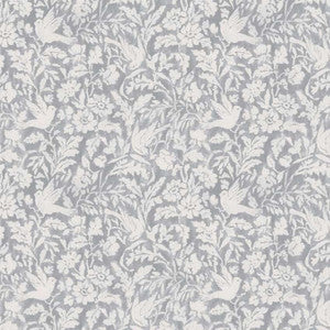 Birdwatcher Blue Mist by RM CoCo Fabric