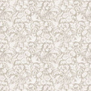 Birdwatcher Flax by RM CoCo Fabric