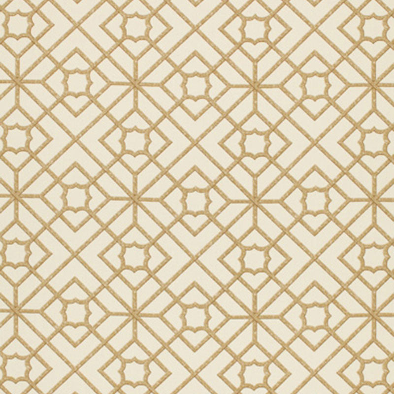 Luan Fretwork Cane 173490 by Schumacher Fabric SCHUMACHER PRINTS See Sample UNITED KINGDOM NOT APPLICABLE </p><p>Repeat: Horizontal: 9" (23CM) and Vertical: 9" (23CM) 54" WIDE (137CM) - Fabric Carolina -