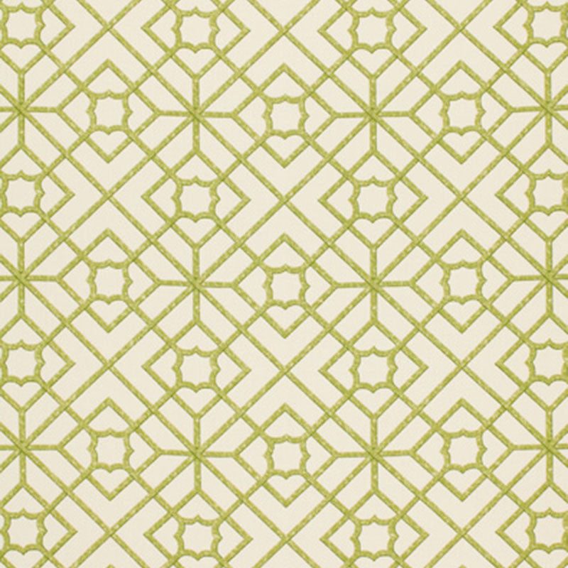 Luan Fretwork Leaf 173493 by Schumacher Fabric SCHUMACHER PRINTS See Sample UNITED KINGDOM NOT APPLICABLE </p><p>Repeat: Horizontal: 9" (23CM) and Vertical: 9" (23CM) 54" WIDE (137CM) - Fabric Carolina -