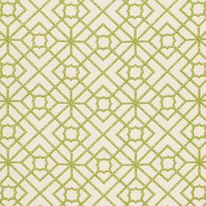 Luan Fretwork Leaf 173493 by Schumacher Fabric