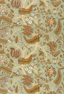 Jaipur Tree Robin'S Egg 173541 by Schumacher Fabric