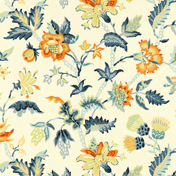 Alana Floral Vine Apricot 173692 by Schumacher Fabric CLASSIC PRINTS See Sample UNITED KINGDOM . </p><p>Repeat: Horizontal: 27" (69CM) and Vertical: 20" (51CM) 54" WIDE (137CM) - Fabric Carolina -