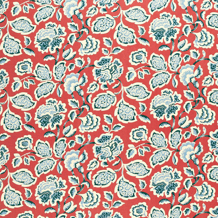 Deco Flower Berry 173700 by Schumacher Designer Fabric CLASSIC PRINTS LINEN 100% CZECH REPUBLIC </p><p>Repeat: Horizontal: 27" (69CM) and Vertical: 18" (46CM) 54 - Swanky Fabrics -