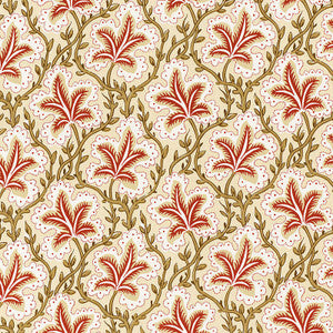 Opio Leaf Rosewood 173750 by Schumacher Fabric