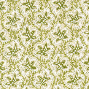 Opio Leaf Linden 173754 by Schumacher Fabric