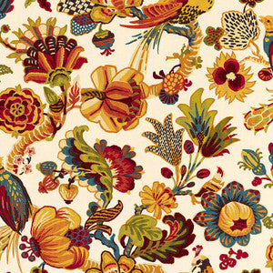 Cambourne Honey 173820 by Schumacher Fabric