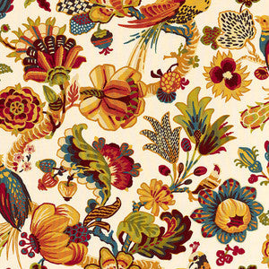 Cambourne Honey 173820 by Schumacher Fabric