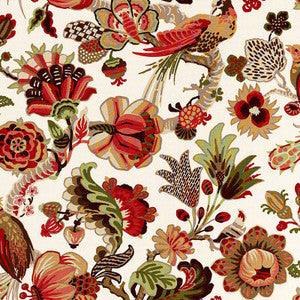 Cambourne Coral 173822 by Schumacher Fabric