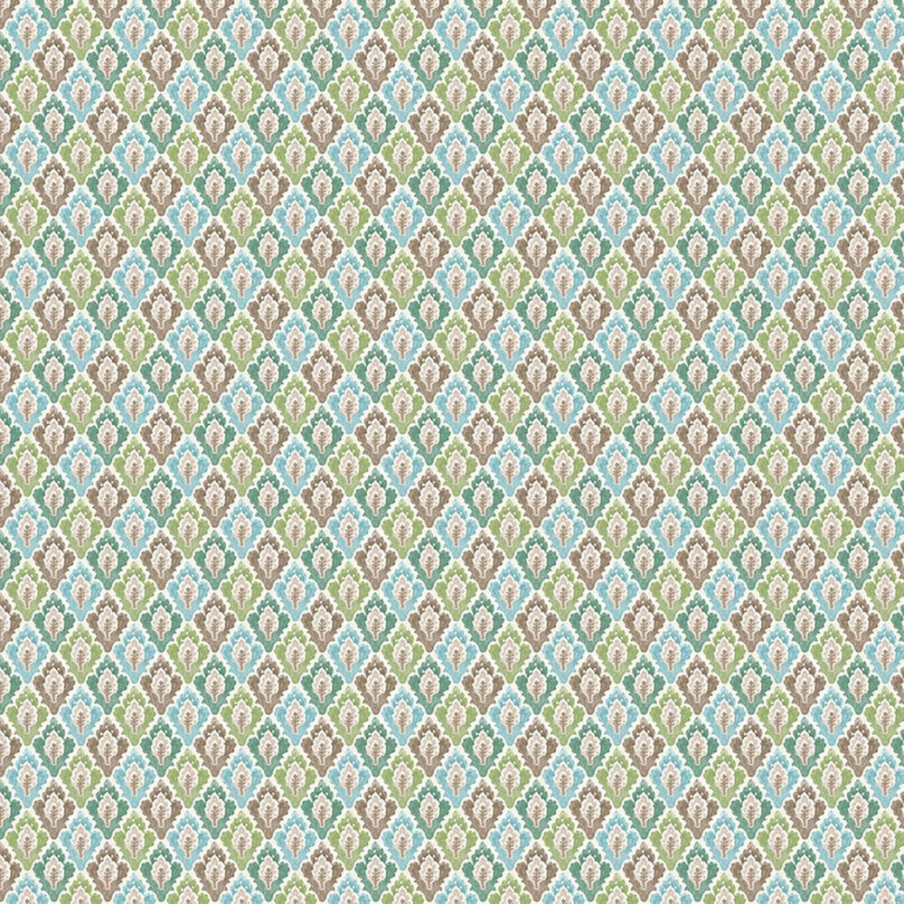 Tippington Garden Sea Glass by RM CoCo Fabric Suitemates 100% Polyester See Sample 0 Horizontal: 17.7 and Vertical: 6.8 55 - Fabric Carolina -