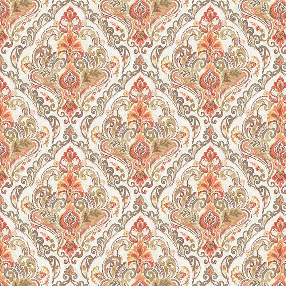 Tippington Manor Spice Road by RM CoCo Fabric Suitemates 100% Polyester See Sample 0 Horizontal: 27.5 and Vertical: 27.5 55 - Fabric Carolina -
