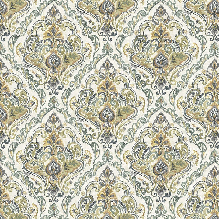 Tippington Manor Burnished Metal by RM CoCo Fabric Suitemates 100% Polyester See Sample 0 Horizontal: 27.5 and Vertical: 27.5 55 - Fabric Carolina -